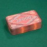 Targa da poker "MARBRE 25000" - in ceramica - 8,5x5,2 cm