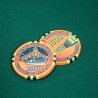 Pokerchip "HONG KONG STAR 1000" - aus Keramik - 10g.