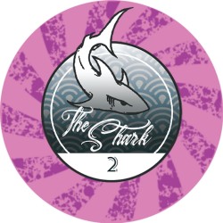 Ficha de poker "THE SHARK 5000" - em cerâmica - 10g - vendido individualmente