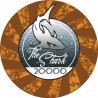 Gettone da poker "THE SHARK 5000" - in ceramica - 10g - venduto singolarmente