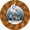 Pokerfiche "THE SHARK 5000" - van keramiek - 10g - per stuk verkocht