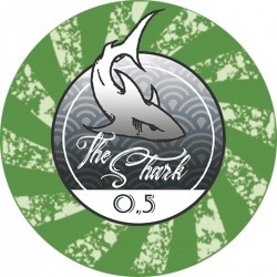 Poker chip "THE SHARK 5000" - made of ceramic - 10g - sold individually