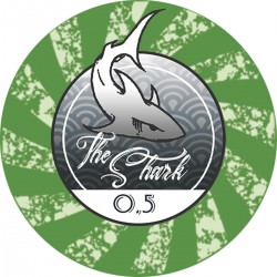 Żeton do pokera "THE SHARK 5000" - ceramiczny - 10g - sprzedawany pojedynczo.