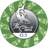 Ficha de poker "THE SHARK 5000" - em cerâmica - 10g - vendido individualmente