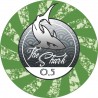 Pokerfiche "THE SHARK 5000" - van keramiek - 10g - per stuk verkocht