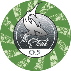 Poker chip "THE SHARK 0.5"...