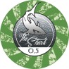 Ficha de pôquer "THE SHARK 0.5" - em cerâmica - 10g - vendida individualmente