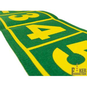 Chuck a Luck metal 45 cm - With green felt game mat