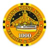 Poker chip "HONG KONG STAR 1000" - ceramic - 10g