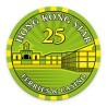 Żeton pokerowy "HONG KONG STAR 25" - ceramiczny - 10g