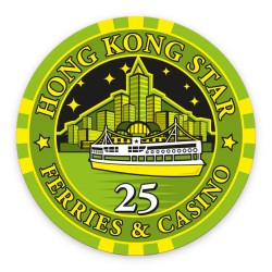 Pokerfiche "HONG KONG STAR...