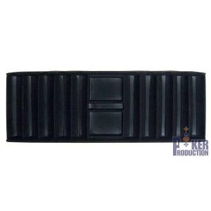 Placa de plástico de 500 fichas para caixa de armazenamento.