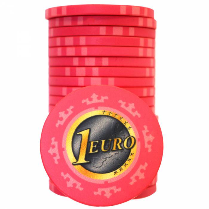 Cash Game Chip "EURO - SERIES 3 - 2" - Limited Edition - Ceramic - 10g