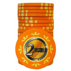 Cash Game Chip "EURO - SERIES 3 - 50" - Limited Edition - Ceramic - 10g