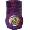 Zeton Cash Game "EURO - SERIA 3 - 1000" - Edycja limitowana - z ceramiki - 10g