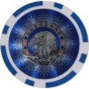 Pokerchips "LASER EAGLE 50" - gemaakt van ABS met metalen inzetstuk - rol van 25 chips - 11,5 g