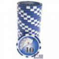 "Poker chips 'YING YANG 1000' - made of ABS with metal insert - roll of 25 chips - 11.5 g"
