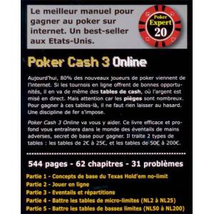 Poker Cash 3 Online - autorstwa Dana Harringtona i Billa Robertie - 544 strony - Wydawnictwo Fantaisium