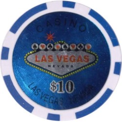 Poker chips "LASER WELCOME...