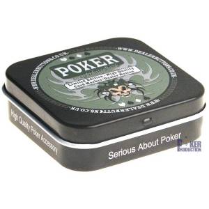 Card guard "POCKET ROCKETS" - 45mm - made of metal - LIMITED EDITION