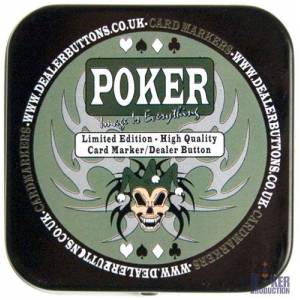 Card guard "POCKET ROCKETS" - 45mm - in metallo - EDIZIONE LIMITATA