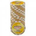 "WELCOME LAS VEGAS 10" poker chips - made of ABS with metal insert - roll of 25 chips - 11.5 g