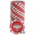 Pokerchips "WELCOME LAS VEGAS 10" - aus ABS mit Metalleinlage - 25 Stück pro Rolle - 11,5 g