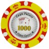 Poker chip "CROWN 1000" - clay composite with metal insert - 14g - sold individually