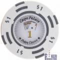 Pokerfiches "CHIPS PALACE 0.25" - in clay composite met metalen inleg - 14g - te koop per stuk