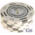 Ficha de póker "CHIPS PALACE 0.25" - de arcilla compuesta con inserción de metal - 14g - disponible para la venta individualment