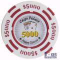 "CHIPS PALACE 0.25" poker chip - made of clay composite with metal insert - 14g - sold individually