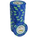 Jeton de poker "CHIPS PALACE 0.25" – en clay composite avec insert métal – 14g – en vente à l'unité