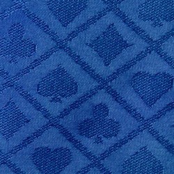 Tissu pour table de poker "Suited Bleu"– glisse parfaite – très résistant – en polyester