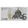 Bundle of "25 counterfeit 5€ bills" - banknote replica - printed on both sides.