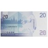 Bundle of "25 counterfeit 20€ bills" - bank paper imitation - printed on both sides.