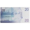 Fajo de "25 billetes falsos de 20€" - imitación de papel de banco - impreso en ambas caras.