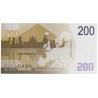 Paczka "25 podróbionych banknotów o nominale 200 euro" - imitacja papieru bankowego - obie strony są wydrukowane.