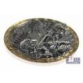Card guard "CALLING IS MY DUTY" - 45 min - in metal - LIMITED EDITION