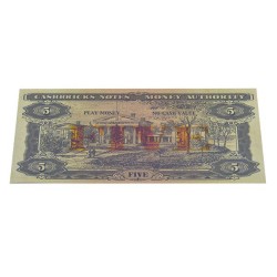 Lote de "25 billetes falsos de 200$" - imitación de papel moneda - dos caras impresas.