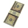 Bundle of "25 fake $10 bills" - imitation banknote paper - printed on both sides