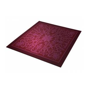 Tapis de jeu "ARABESQUE BLEU" - jersey néoprène - 60 x 60 cm - carré