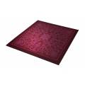 Speelmat "ARABESQUE BLAUW" - neopreen jersey - 60 x 60 cm - vierkant.