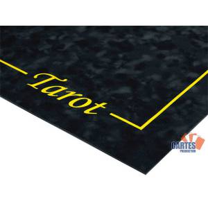 Tappetino per Tarocchi VERDE - in microfibra - 60x60cm