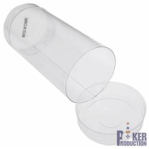 Storage tube for 25 poker chips 40mm