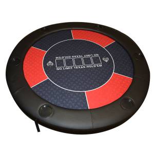 Round poker table "NO LIMIT...