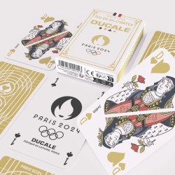 DUCALE "54 CARTES JO PARIS 2024 NOIR"