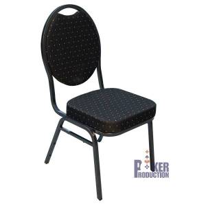 Chaise pour tables de poker Cardroom - cadre métallique – mousse dense – facilement empilable