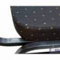 Silla para mesa de póker "CARDROOM NOIRE" - marco metálico - espuma densa - fácilmente apilable