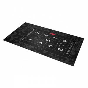 Tappeto da gioco "LA BOULE RED" - 130 x 80 cm - jersey in neoprene - 4 colori
