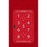 Tappeto da gioco "LA BOULE RED" - 130 x 80 cm - jersey in neoprene - 4 colori